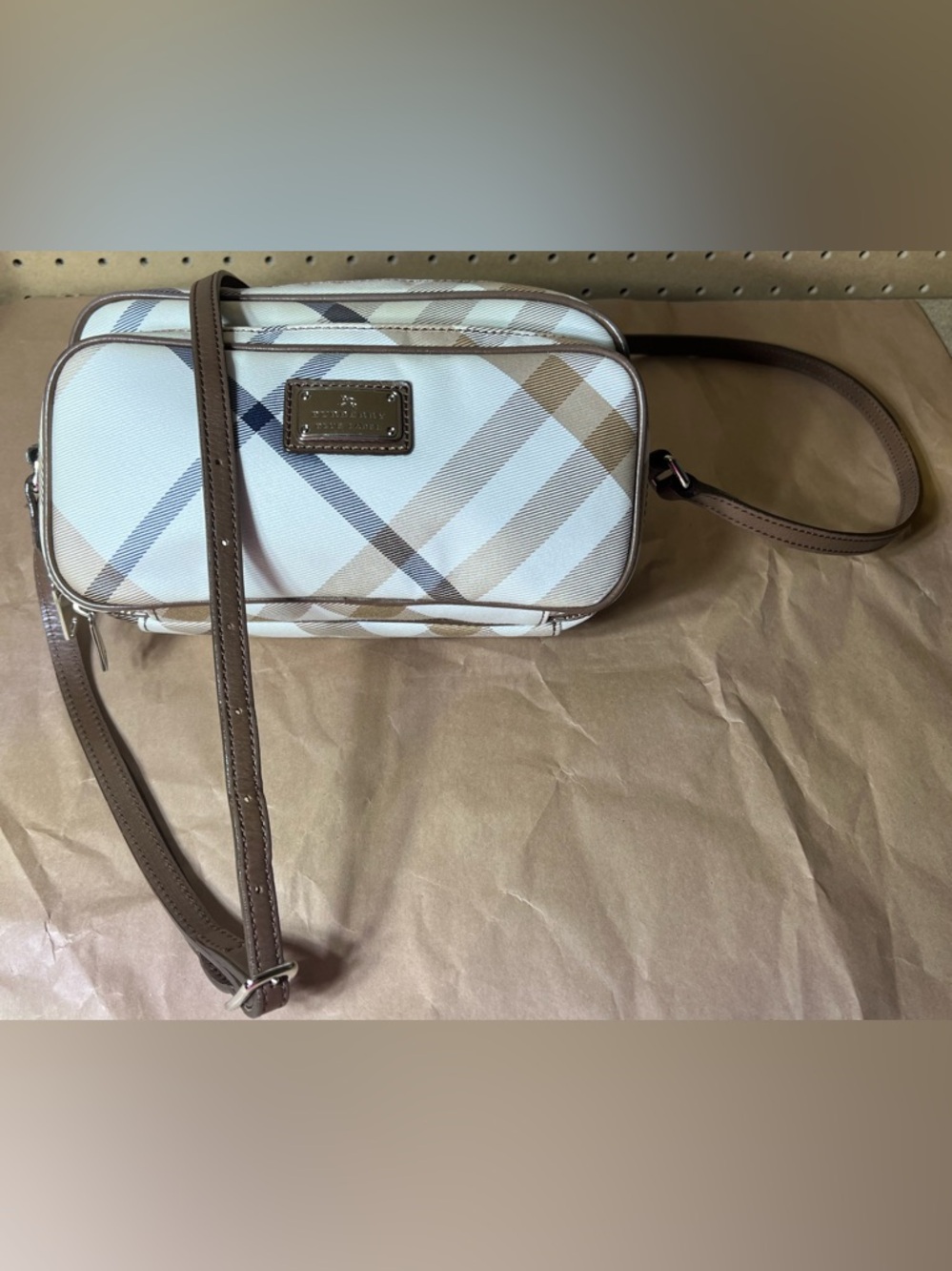 EUC Burberry Blue Label Classic Design  Crossbody!
